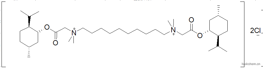N、 N’-双{2-[（2-异丙基-5-甲基环己基）氧基]-2-氧乙基}-N，N，N’，N’-四甲基-1,10-癸二胺二氯化物
